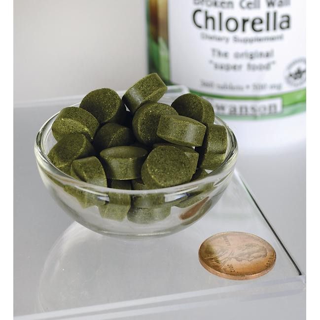 สาหร่ายคลอเรลล่า-broken-cell-wall-chlorella-500-mg-360-tablets-swanson-green-foods-formulas
