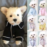 Pet Pajamas Fashion Pet Clothes Dog Shirt Luxury Coat Jacket Leisure Wear for Small Medium Dog Cat Chihuahua Bulldog Pet Clothes