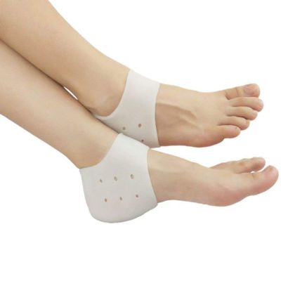 Heel Cups Plantar Fasciitis Inserts, Gel Heel Pads Cushion New Material (3 Pairs) Great for Heel Pain, Heal Dry Cracked Heels, Achilles Tendinitis, for Men and Women