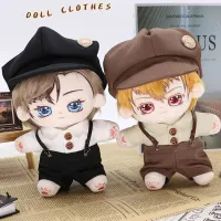 ROVE 1pc/1 Set หลากหลายรูปแบบ ชุดเสื้อผ้ากางเกง สวมใส่สบายๆ แฟชั่นสำหรับผู้หญิง ชุดตุ๊กตาโดยรวม ของใหม่ อุปกรณ์เสริมเสื้อผ้า สำหรับ ตุ๊กตา20ซม./1./ตุ๊กตา12ตัว ตุ๊กตาผ้าฝ้าย20ซม.