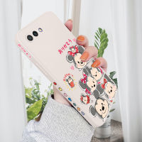 Case4you สำหรับ Honor 10 Honor 10I Honor 10 Lite การ์ตูนน่ารักลายขอบซิลิโคนแบบเต็มเคสปกป้องกล้อง