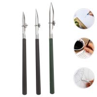 3pcs Adjustable Metallic Pens Ruling Pen Drawing Tool for Masking Fluid (Size LSize M Size S1pc for Each