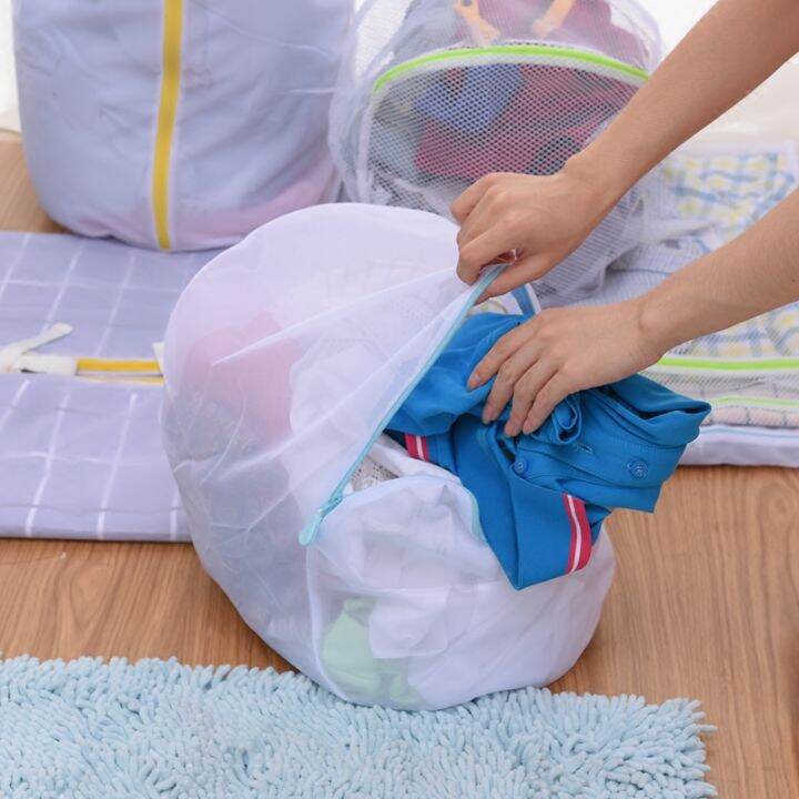 Japan washing underwear washing machine special laundry bag mesh bag