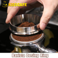 Coffee Dosing Ring 515357.55858.35mm 304 Stainless Steel Espresso Barista Tools For Funnel Portafilter Coffee Accessories