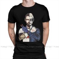 Cm Punk Wrestling Combat Tshirt Men Quality Cotton Short Sleeve Shirt Loose