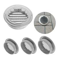 【COD&amp;Ready Stock】Durable Stainless Steel Prevent Pest Round Air Circulation Exterior Wall Air Vent Vents Cover Ducting Ventilation Grilles