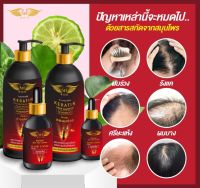 Shampoo, Conditioner, Hair Tonic Merich สูตรหยุดการหลุดร่วงของเส้นผม ช่วยฟื้นฟูหนังศีรษะ กระตุ้นการงอกใหม่ของเส้นผม แชมพู 300ml ครีมนวด 300ml แฮร์โทนิค 30ml