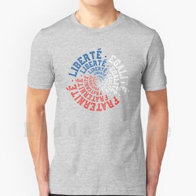 Liberte , Egalite , Fraternite-Vive La France Motto T Shirt Cotton Men Diy Print Cool Tee Vive La France Liberte Egalite