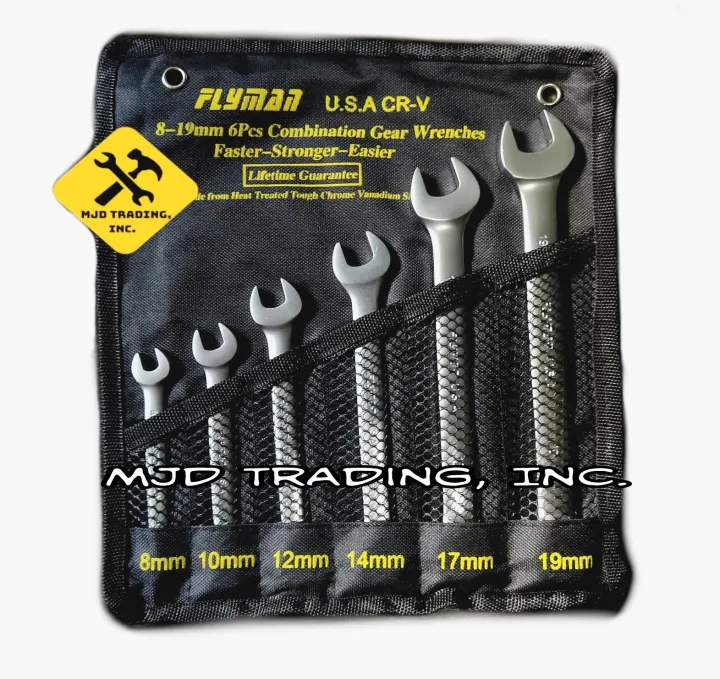 ORIGINAL FLYMAN USA COMBINATION WRENCH SET (6 PCS.) Lazada PH