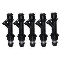 5Pcs Fuel Injector 12586684 25380534 Component for Delphi GMC Canyon Isuzu I-370 Hummer H3 3.5 3.7