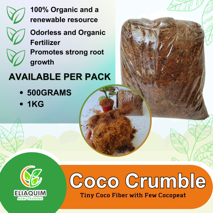 500gram - 1kilogram Coco Crumble Compose of Tiny Coco fiber and few ...