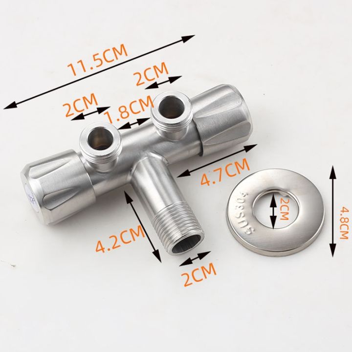 jing-ying-สแตนเลส-g1-2เข้าห้องน้ำมีสองมุมควบคุมน้ำไหลเข้าห้องน้ำ