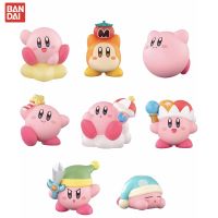 อะนิเมะเกมเคอร์บี้สีชมพูลาย Waddle Dee การ์ตูนน่ารักของสะสมตุ๊กตาของเล่นขนาดเล็ก Kado Ulang Tahun ของเล่นแอคชั่นฟิคเกอร์