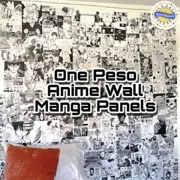 50Pcs Anime Manga Panels Poster Anime Wall Art Kit Bright Color