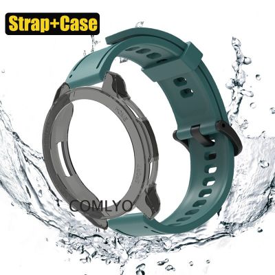 For Xiaomi Mi Smart Watch S1 Active Strap Bracelet Band Silicone Wristband TPU Case Cover Bumper Drills Drivers