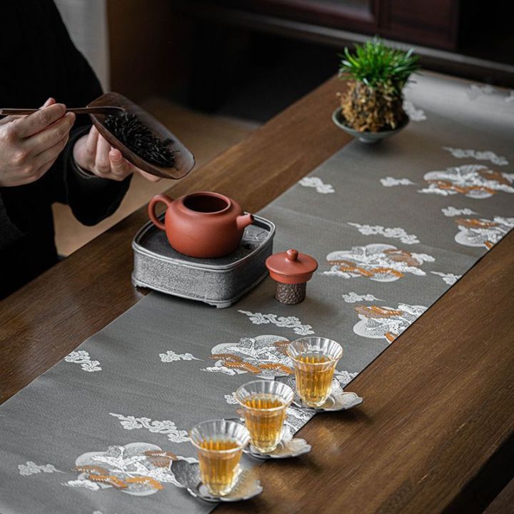 hot-นายขัด-ผ้าโต๊ะน้ำชา-yunsong-โต๊ะน้ำชาผ้าระดับไฮเอนด์สไตล์ญี่ปุ่นพร้อมเบาะรองนั่งน้ำชาผ้าคาดโต๊ะสองด้านผ้าปูโต๊ะ
