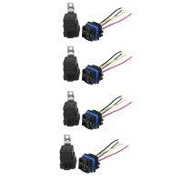 4X Waterproof Integrated Automobile Relay Dc/12V 40A Auto Relay &amp; Socket 5 Pin