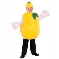 2024NEW Little Lemon Cosplay Suit For Kids Boy Girl Lime Halloween Costumes 3Pieces Purim Carnival Role Play Party