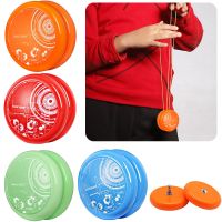 Plastic String Bearing Ball Auto Return with Rope Responsive Yoyo Ball Entertaining Prop Portable for Kid Entertainment Gift Toy