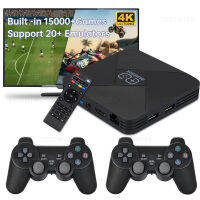 Dual-System กล่องเกมพกพา4K วิดีโอเกมคอนโซลทีวีเครื่องเล่นเกมไร้สาย Gamepad ในตัวเกมสำหรับ Psp N64 128G