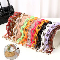 HAOJIAO Bags Accessories Replaceable Acrylic Resin Handbag Bag Straps Bag Chain Purse Chain Shoulder Bag Accessories