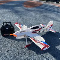 【LZ】 Modelo De Aeronaves De Controle Remoto Mini EPP 3D Treinador RC Avião Do Brinquedo Um Clique Guindaste Auto Estabilização Manual 6G Estabilização RTF