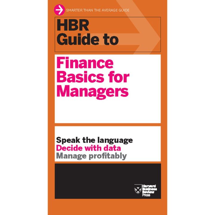 How may I help you? >>> HBR Guide to Finance Basics for Managers (Harvard Business Review Guides) [Paperback]
