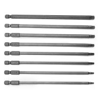 1Pc 150mm Long-T40 Magnetic Torx Screwdriver Bits Set Electric Screwdriver Head,T8,T9, T10,T15,T20,T25,T27, T30,T35,T40-pangyh