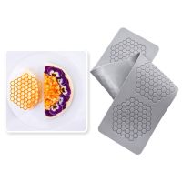 【YF】 Honeycomb Shape Silicone Fondant Cake Border Decoration Lace Mat Bakeware Kitchen Tool Stencil Molds