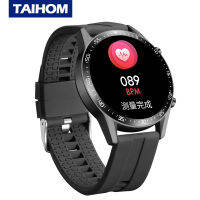 2022 Taihom GTX สมาร์ทวอท์ชสำหรับผู้ชาย Call การแจ้งเตือนการรับข้อความ Heart Rate Detector Sleep หน้าจอ Digital Clock