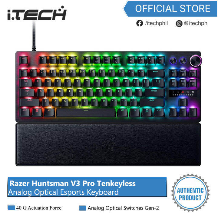 Razer Huntsman V3 Pro Tenkeyless Analog Optical Esports Keyboard ...