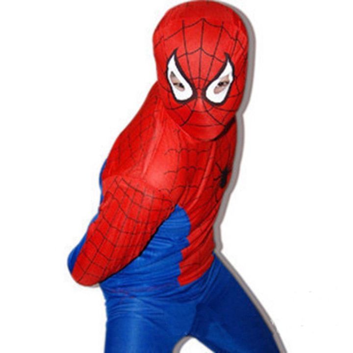 เด็กแมงมุมแบทแมน-far-from-home-spider-zentai-เครื่องแต่งกายเด็ก-cosplay-ชุด