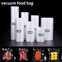 【DT】 hot  5M Vacuum Sealer Bag Transparent Food Packaging Bag Food Vacuum Fresh-keeping Bag Reusable Storage Bag Kitchen Accessories