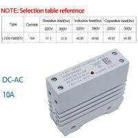 โมดูลโซลิดสเตทรีเลย์ Dc แบบคุณภาพสูง24-480V เอาต์พุต Ac 25a Ssr-40da Ssr-25da รางแบบบาง