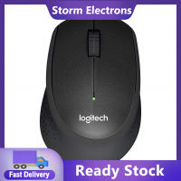 ตัวควบคุมคอมพิวเตอร์เมาส์เงียบระบบนำทางด้วยแสงเมาส์ไร้สายเงียบ Logitech M330