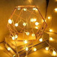 LED Star Light String Bubble Ball Dormitory Bedroom Color Lamp Room Curtain Fairy Cute Decoration Outdoor Balcony Gypsophila Bulbs  LEDs HIDs