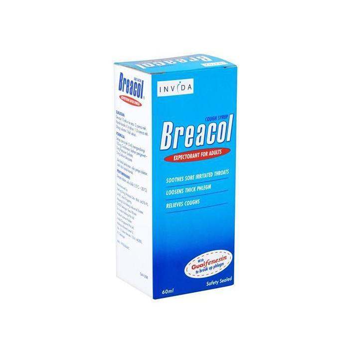 Breacol Expectorant Cough Syrup For Adults 120ml Lazada
