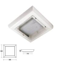 BLite โคมไฟติดเพดาน LED 10W แสงเดย์ไลท์ 6000K รุ่น D-CEILING