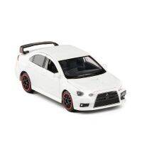 【The-Best】 1/32 JACKIEKIM Lancer EVO X 10 BBS RHD พร้อมของเล่นรถโมเดล Diecast หลังคาสีดำสำหรับเด็ก Gratis Ongkir ของขวัญ