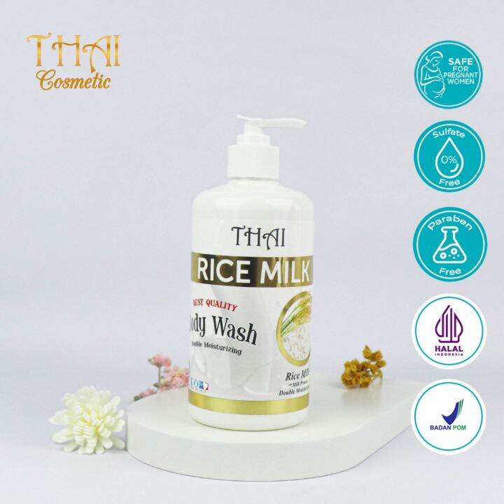 Thai Rice Milk Body Wash 500ml Sabun Cair Lazada Indonesia
