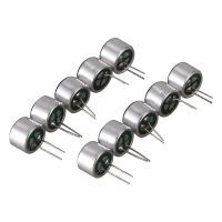 10 PCS 9.7mm x 7mm 2 Pin MIC Capsule Electret Condenser Miniphone