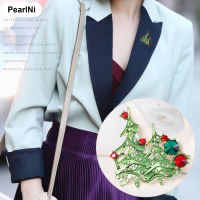 PearlNi การจัดสีเข็มกลัดการ์ตูนของผู้หญิงเข็มกลัดติดพลอยเทียมรูปต้นไม้เจ้าอารมณ์สำหรับภรรยาพ่อแม่ลูกสาวเพื่อนร่วมงาน