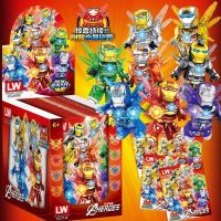 Building blocks compatible with LEGO Iron Man Boy Crystal Armor MK85 assembled mecha Avengers minifigure 2136