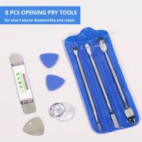 8 In 1 Mobile Phone Repair Metal Spudger Prying Tool Kits Opening Repair for iPhone Samsung Smartphone Laptop Tablet Hand Tools Tool Sets