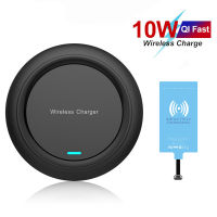 Qi Wireless Charger Pad &amp; Receiver สำหรับ Xiaomi Redmi Note 7 8 8T 9S 9 10S 10 Pro Max