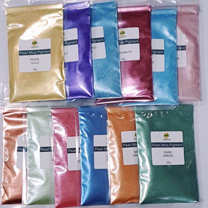 Cosmetic Colorant - Pearl Mica Pigments | Lazada PH