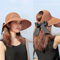 2023 New Fashion Wide Brim Hats Crochet Beach UV Protection Scallop Cap Outdoor Womens Hat Caps