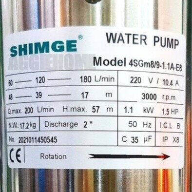 shimge-ปั๊มบาดาล-หัวสแตนเลส-รุ่น-2-นิ้ว-1-5-hp-9-ใบพัด-e8-บาดาล-ซัมเมิส-ปั๊มน้ำ-จัดส่ง-kerry