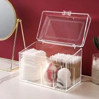 Dustproof Plastic Makeup Organizer for Cotton PadsSwabBeauty Egg Storage Box with Lid Lipstick Organizer