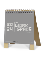 ปฏิทินตั้งโต๊ะ MINI STAND ปี 2567 | Workspace - Loft Grey